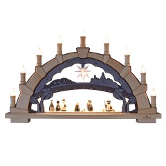 Herrnhuter Lichterbogen mit Miniaturstern